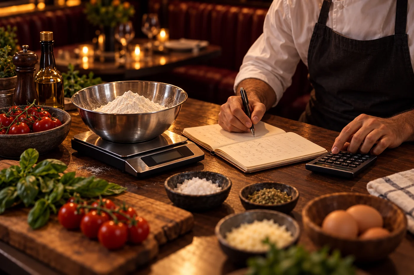 Ingredientes, unidades y recetas para revisar la gestión gastronómica